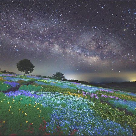 くじゅう花公園　キャンピングリゾート花と星 Kuju ภายนอก รูปภาพ