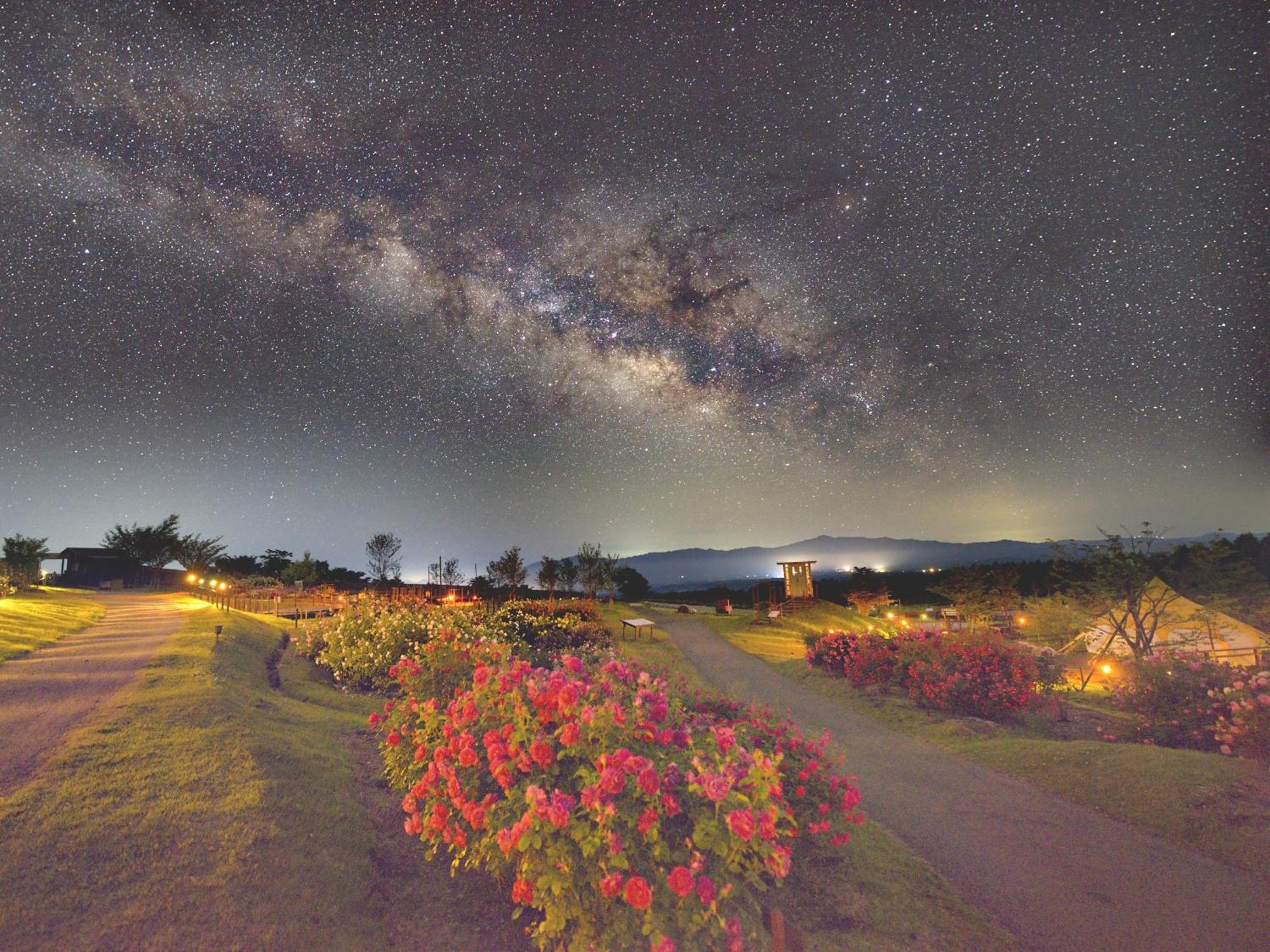 くじゅう花公園　キャンピングリゾート花と星 Kuju ภายนอก รูปภาพ